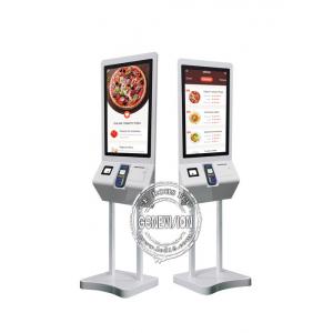 China 27 Inch LCD Touch Screen Self Ordering Kiosk For Restaurant supplier