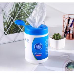 Private Label Antibacterial 75 Ethyl Alcohol Wipes 100pcs 80pcs