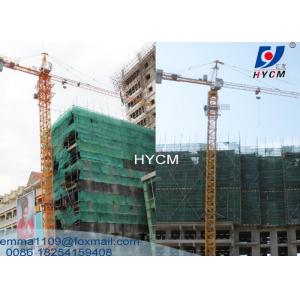 China TC6520 Construction Fixed Tower Crane With 3m Split Mast Section 10t supplier