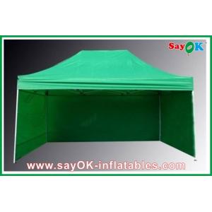 China Event Canopy Tent Professional Folding Tent 210D Oxford Cloth With 3 Sidewalls Fire-Proof supplier