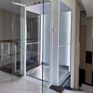 China Pitless Home Elevator – 0m Pit Depth, Single Phase with Microprocessor & Emergency Stop wholesale