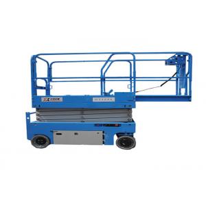 China 320kg Movable  Electric Scissor Lift Carts 381*127mm Tire Size High Capacities supplier