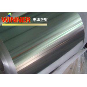 Foil Type Aluminum Strip Roll 10 - 1050mm Width Good Heat Prevention Performance