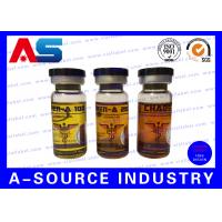 China 15ml Peptide Bottle Labels , Hologram Printed Personalized Bottle Labels on sale