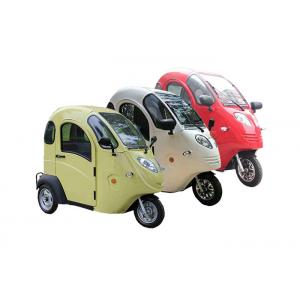 China Max 25 Km/H The Elderly Covered Electric Tricycle , 800W Electric Trike Car supplier