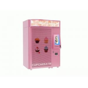 China Small Automated Cupcake Snack Vending Machine With Elevator Lift Touch Screen supplier