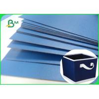 China Lacquered Finish Glossy Blue Cardboard For Gift Box File Folders 720 x 1020mm on sale