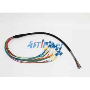 China Outdoor Fiber Optic Pigtail With 2.0mm Fan - Out Cable LC Connectors supplier