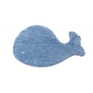 Funny Color Changing Plush Fabric Bath Mat Hand Tufted With Various Animal Shapes