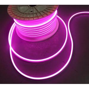 High Quality Custom Sign 12V Waterproof micro size 5mm Led Neon Light Flex rope lights pink purple