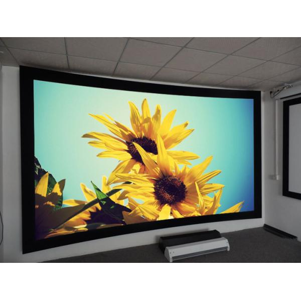 180 / 360 Degree Curved Projection Screen ,round projection screen high gain projection screen