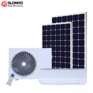 China 36000 BTU AC Solar Powered Air Conditioner 9000 12000 18000 24000 BTU Hybrid Home supplier