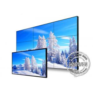 Narrow Bezel Flexible Digital Signage Video Wall 65 Inch Samsung With Front Maintenance