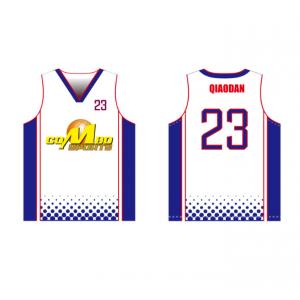 Custom 4-16cm Basketball Team Uniform Mens Training Jerseys