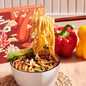 China Alkaline Instant Ramen Spicy Chongqing Noodles Chong Qing Xiao Mian supplier