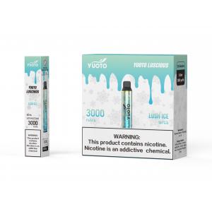 Pre Charge 3000 Puffs Bubble Gum Disposable Vape Yuoto Luscious