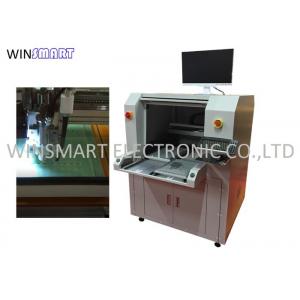 China Semi Auto Spindle PCB Router System With 3HP Vacuum Dust Cleaner supplier