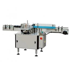 120ml 500ml 1000ml Automatic Round Bottle Labeling Machine With Date Printer Glue Paper 0.8KW