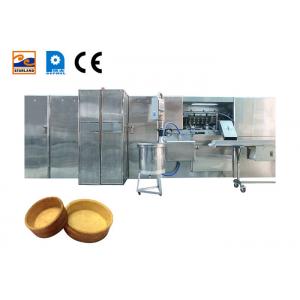 China Stainless Steel Tart Shell Product Line Sugar Egg Rolled Cone Making Machine supplier