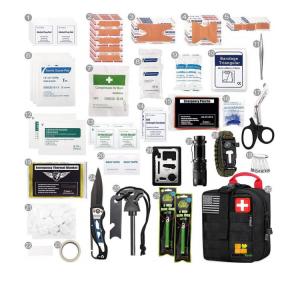 Equipo de supervivencia al aire libre de Kit Pouch Gear Outdoor Emergency de los primeros auxilios de la seguridad ISO13485
