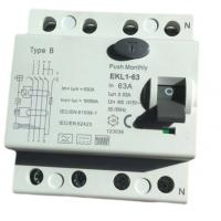 China 32 Amp 40 Amp 63 Amp RCD Three Phase Circuit Breaker 415V on sale