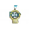 Soft Ribbons Running Award Medals , Custom Sports Medals 55*55mm Dimension