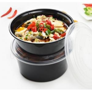 8oz 240ml disposable transparent pla tableware food container plastic bowl,pp plastic popcorn bowl 1500ml food packaging