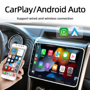 China Creatall 10.1 Inch Central Control Car Android GPS Navigation Unit CarPlay for BT USB 360 Degree Rotating Screen Single Head wholesale
