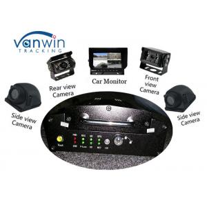 China VPN Vehicle Tracking Video System 3G Mobile DVR GPS Car Mobile DVR With 4 HD Cameras supplier