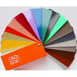 Ral K5 Paint Color Cards / Chart Paperboard Material Folded Leaflet Binding