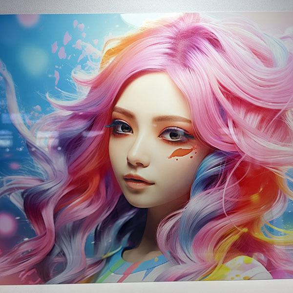 1100 Aluminum Alloy Custom Heat Transfer Printed Aluminum Coil Public Spaces Decoration