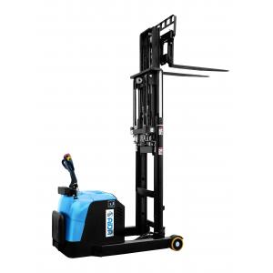 China Stand On Type Electric Reach Trucks 1500kg Hydraulic Battery Operated supplier