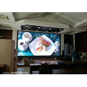 China SMD P3mm led video screen rental for Meeting Room / led perimeter boards High Definition supplier