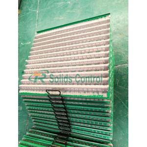 China Steel Frame  Shaker Screens Wave Type Shaker Screen 2 - 3 Layers High Efficiency supplier