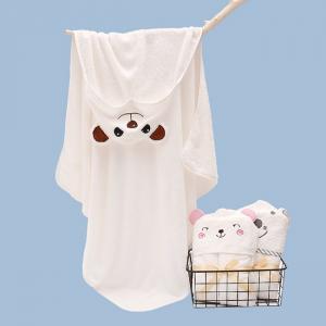 Quick Dry Newborn Hooded Infant Bath Towels Hypoallergenic For Kids