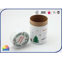 China 4c Print Custom Size Paper Packaging Tube Eco Friendly Candle Printing Packing on sale