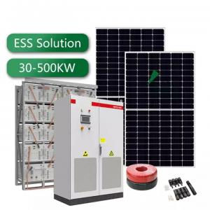 China Solar System 30kW 150kW 300kW Hybrid Solar Panel Kit System 30KW Complete solar system supplier