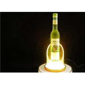 China 23CM Bottle Glorifier Display Led Light Display Base Silk Printing supplier