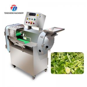 China 2.25kw 1000kg/h Stainless steel double head vegetable cutter electric vegetable cutter supplier
