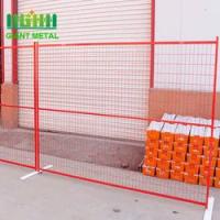 China 6ft Temporary Construction Fence Panels Powder Coated on sale