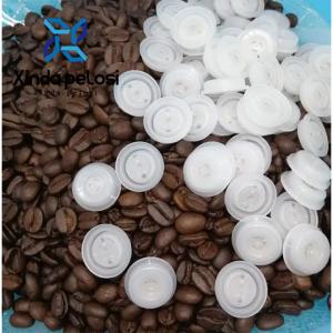 China Bulk Biodegradable Coffee Bean Bags With Valve Plastic White 0.83g Per Valve Bialetti Pressure Valve Air Exhaust supplier