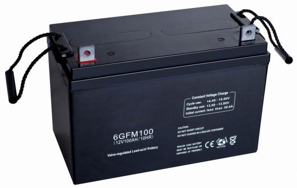 Acid resistant 100ah Power Tools, Toys 12v Sealed Lead Acid Batteries (6GFM100T,