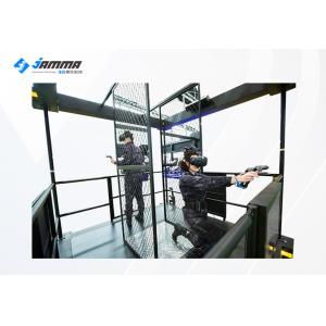 China Vibrating Floor Virtual Reality Simulator / Two Players VR Walking Platform supplier