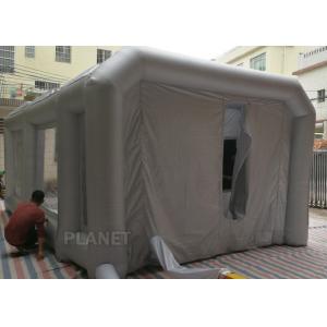 Giant Inflatable Spray Booth Car Workstation Logo Printing Easy Assembly