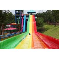 China water park constructor  fiberglass water slide,Race slide on sale