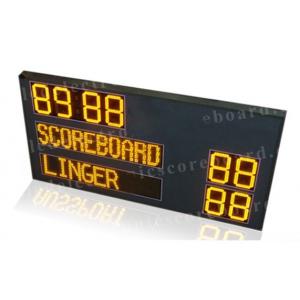 China P12mm Pixel Module Team Name LED Horsepolo Scoreboard with Digits in Yellow Color wholesale