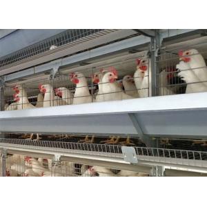 A Type 96 Birds Hens Egg Laying Galvanized Cage For Layer Farming