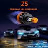 Car Tricolor 3Color LED Headlight Z5 H1 H4 H7 H11 HB3 HB4 100W 5800LM Flip Chips