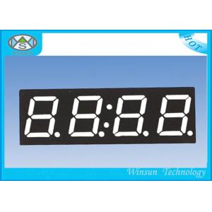 High Brightness 4 Digit Seven Segment Display / 0.4 Inch Electronic Number Display Red Color