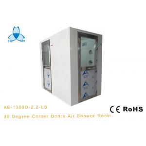 L Type Cleanroom Air Cleaning Equipment Air Shower 90 Degree Corner Doors